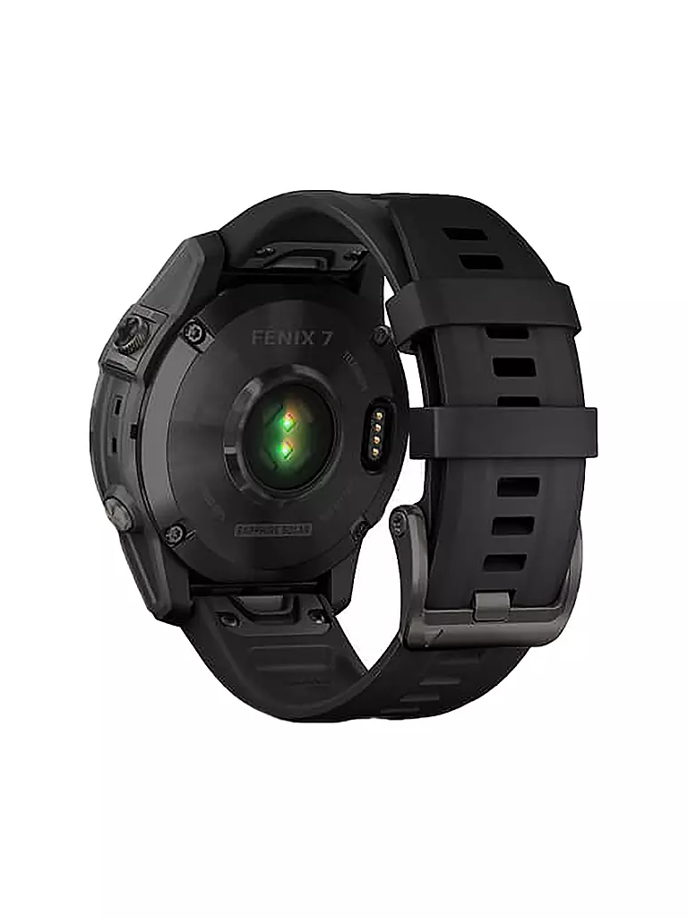 GARMIN | GPS-Sportuhr Fenix 7 Sapphire Solar | schwarz