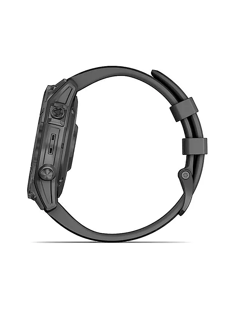 GARMIN | GPS-Sportuhr Fenix 7 Sapphire Solar | grau