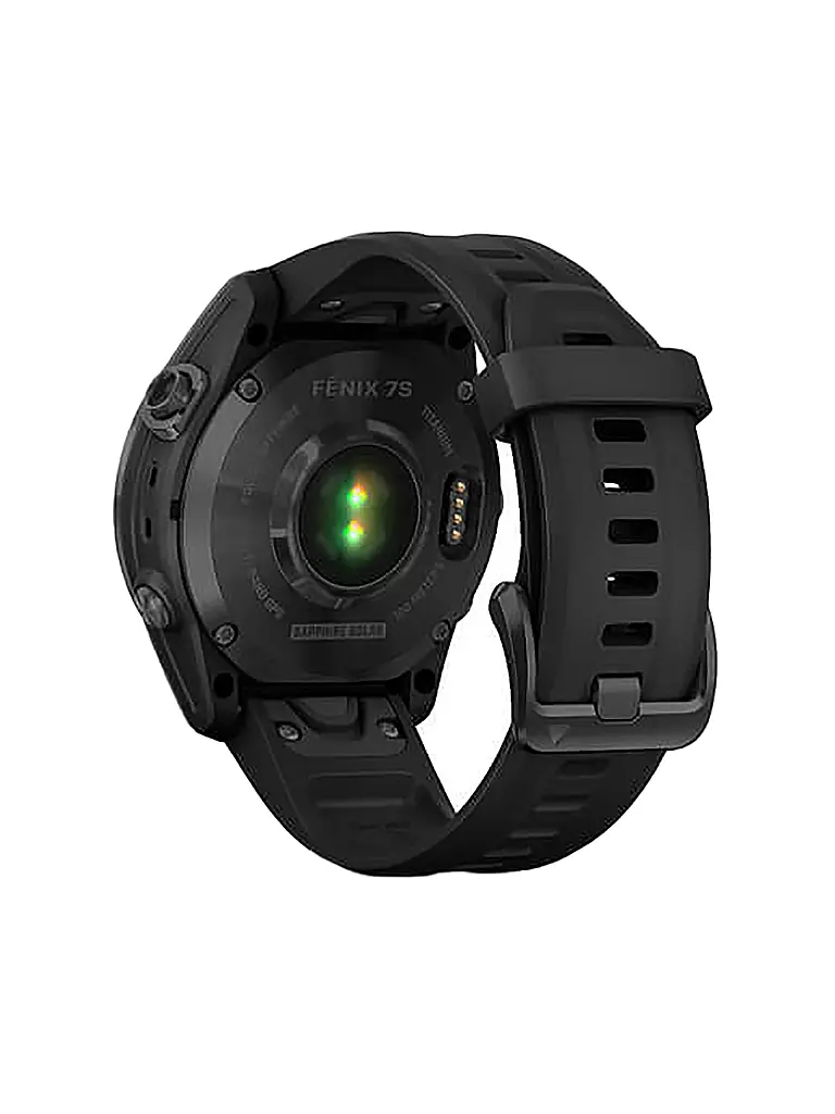 GARMIN | GPS-Sportuhr Fenix 7S Sapphire Solar | grau