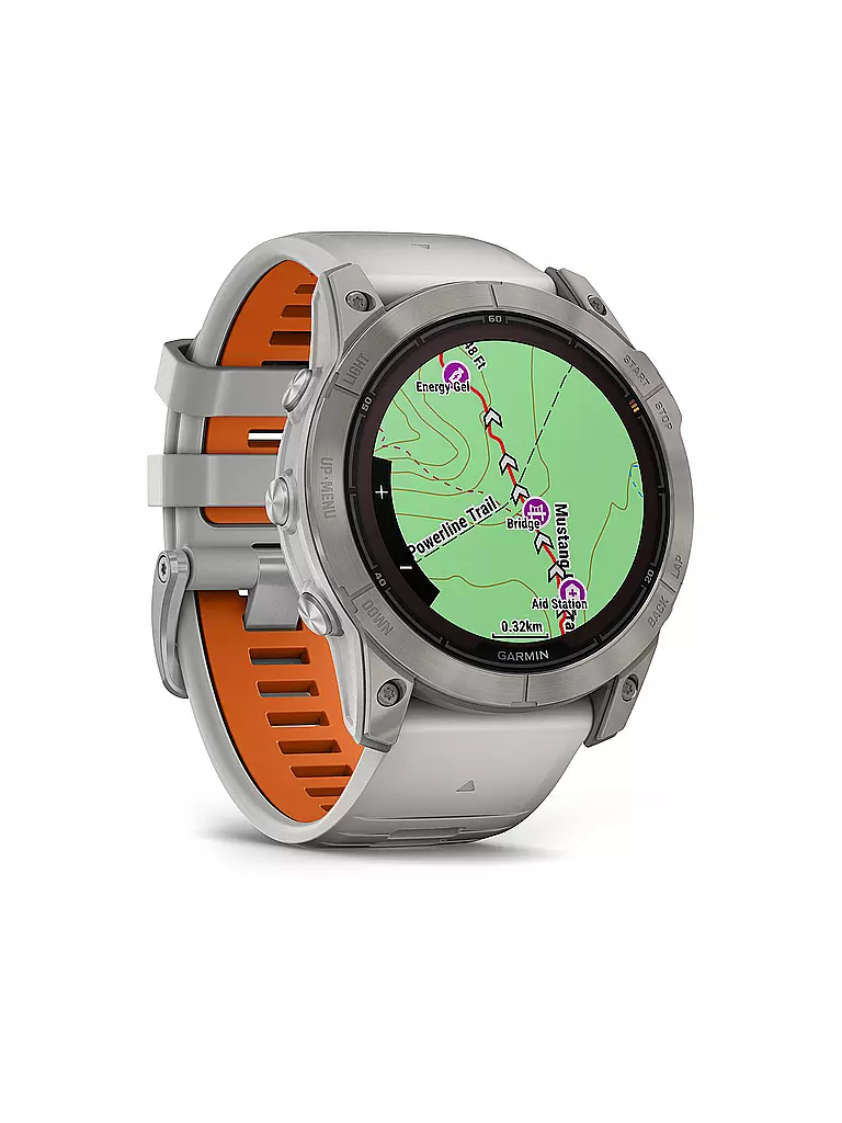 GARMIN | GPS-Sportuhr fenix 7X Pro Sapphire Solar | silber