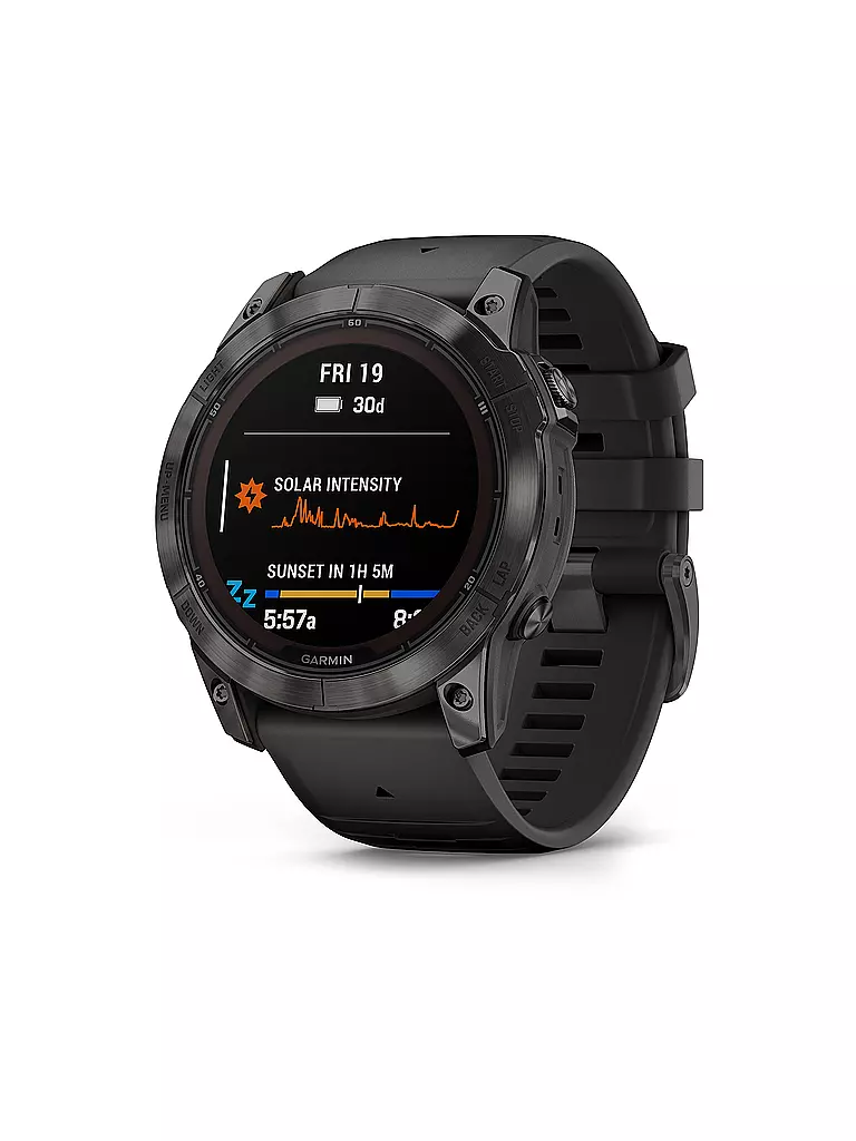 GARMIN | GPS-Sportuhr fenix 7X Pro Sapphire Solar | silber