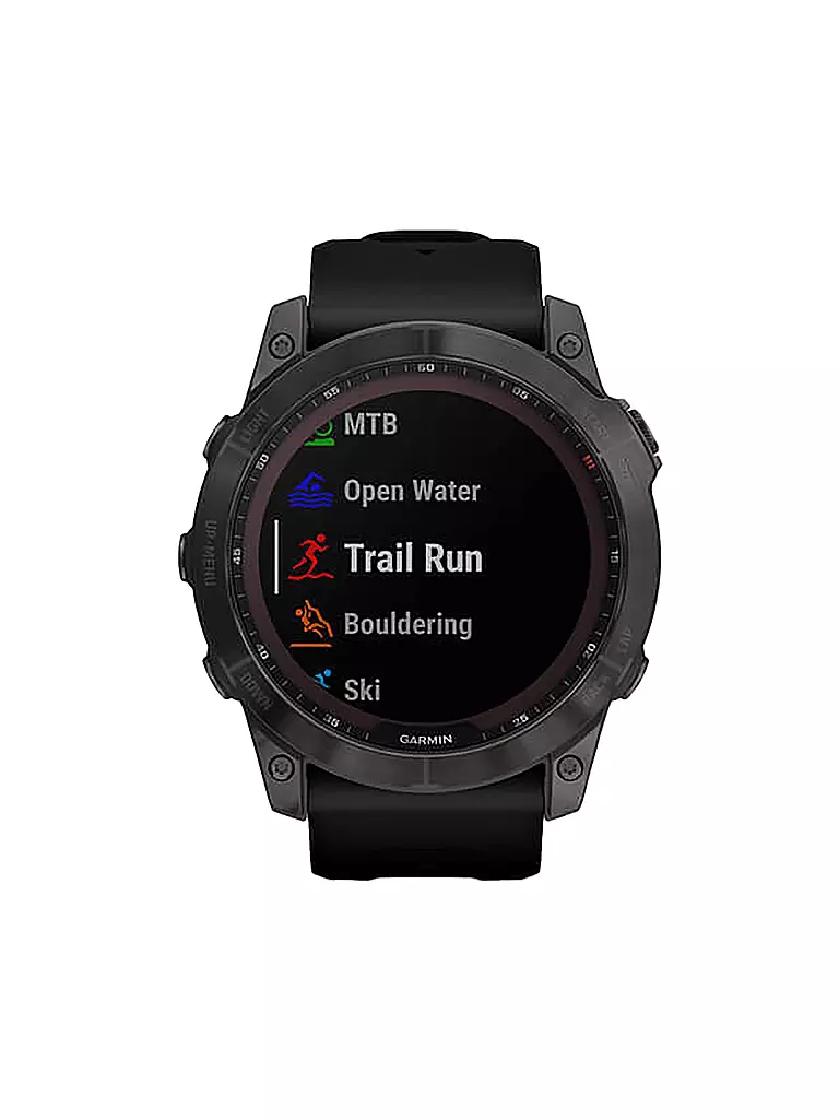 GARMIN | GPS-Sportuhr Fenix 7X Sapphire Solar | grau