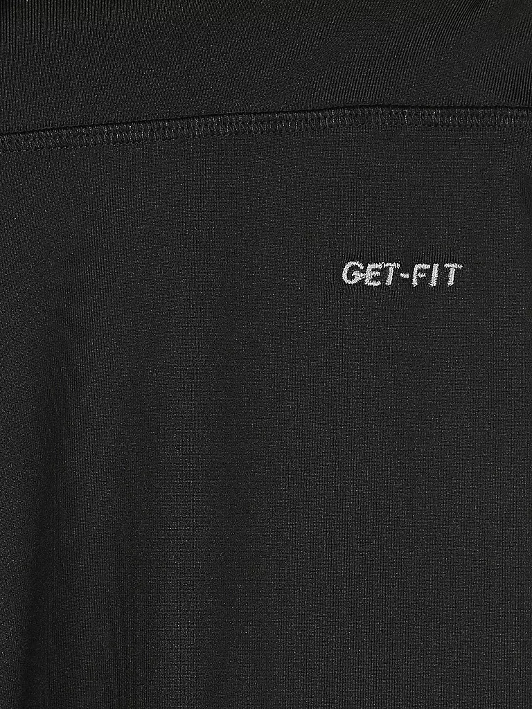 GETFIT | Damen Fitness-Capri | schwarz