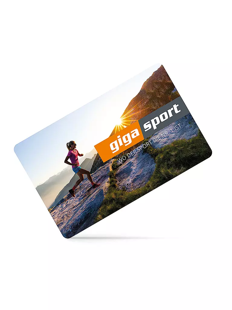 Gigasport | Geschenkkarte RUNNING | keine Farbe