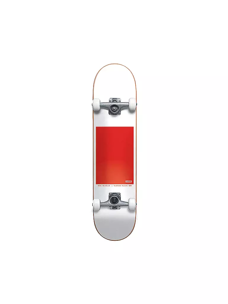 GLOBE | Skateboard G0 Block Serif 8,0" | weiss