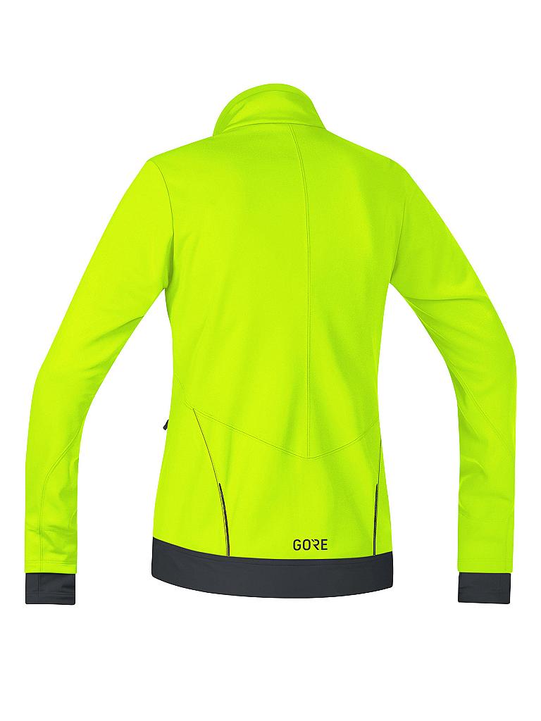 GORE | Damen Bikejacke  C3 Damen GORE® WINDSTOPPER® Thermo | gelb