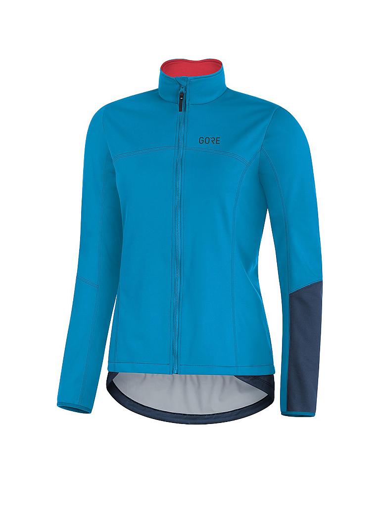 GORE | Damen Bikejacke C5 GORE® WINDSTOPPER® | blau