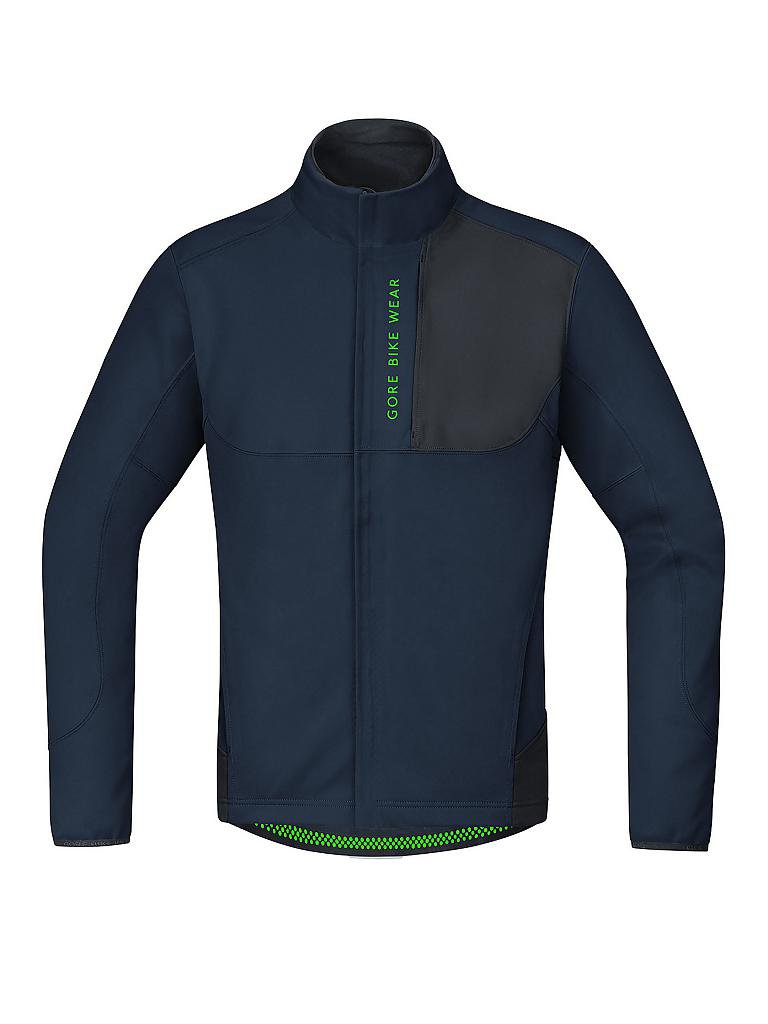 GORE | Herren Radjacke Power Trail WINDSTOPPER® Soft Shell Thermo | 