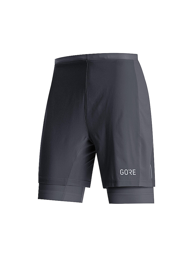 GOREWEAR Laufshort R5 2IN1 Stretch Schwarz