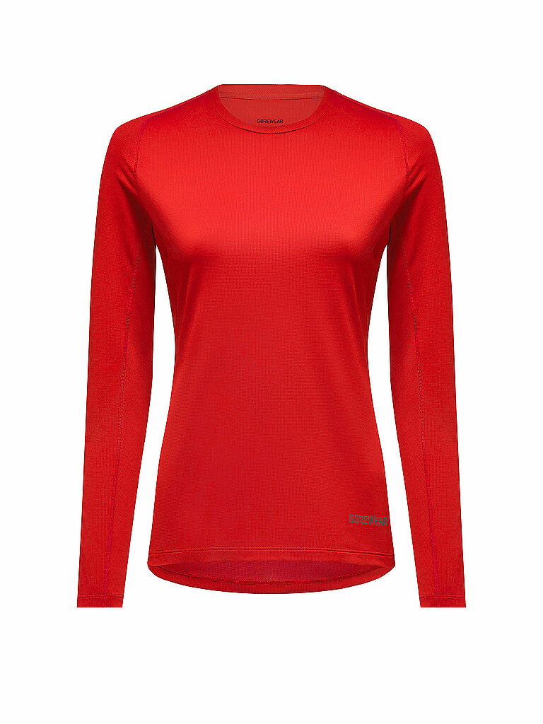 GOREWEAR Shirt Laufshirt Everyday Polyester Rot