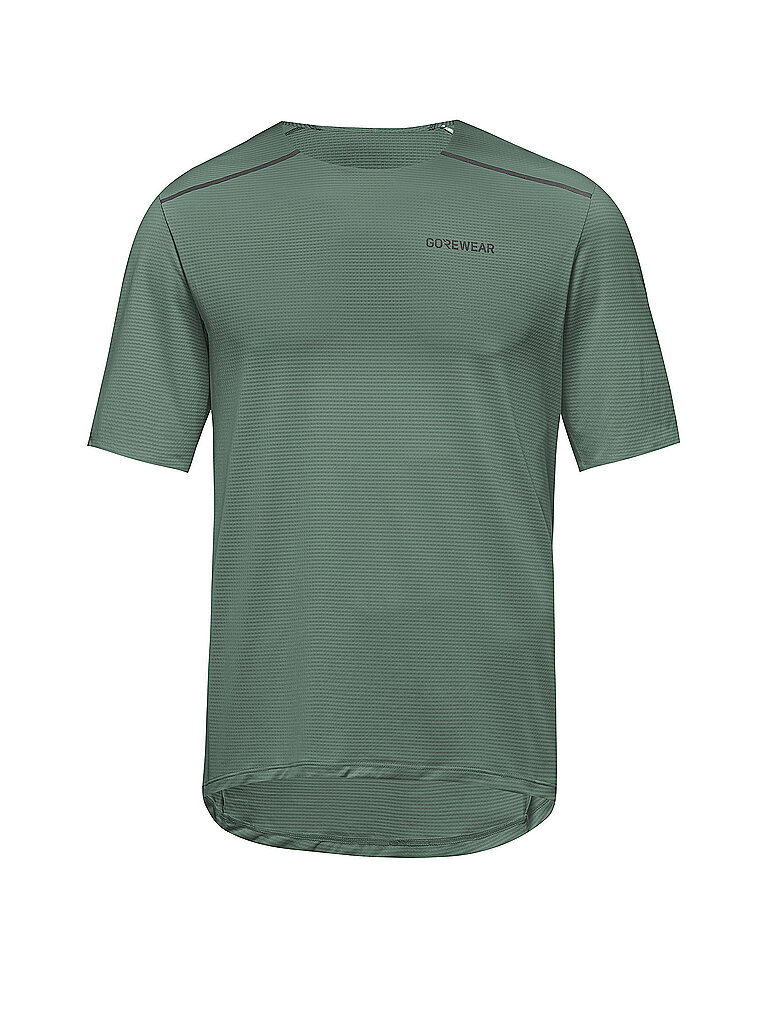 Herren Laufshirt Contest 2.0 dunkelgrün L M