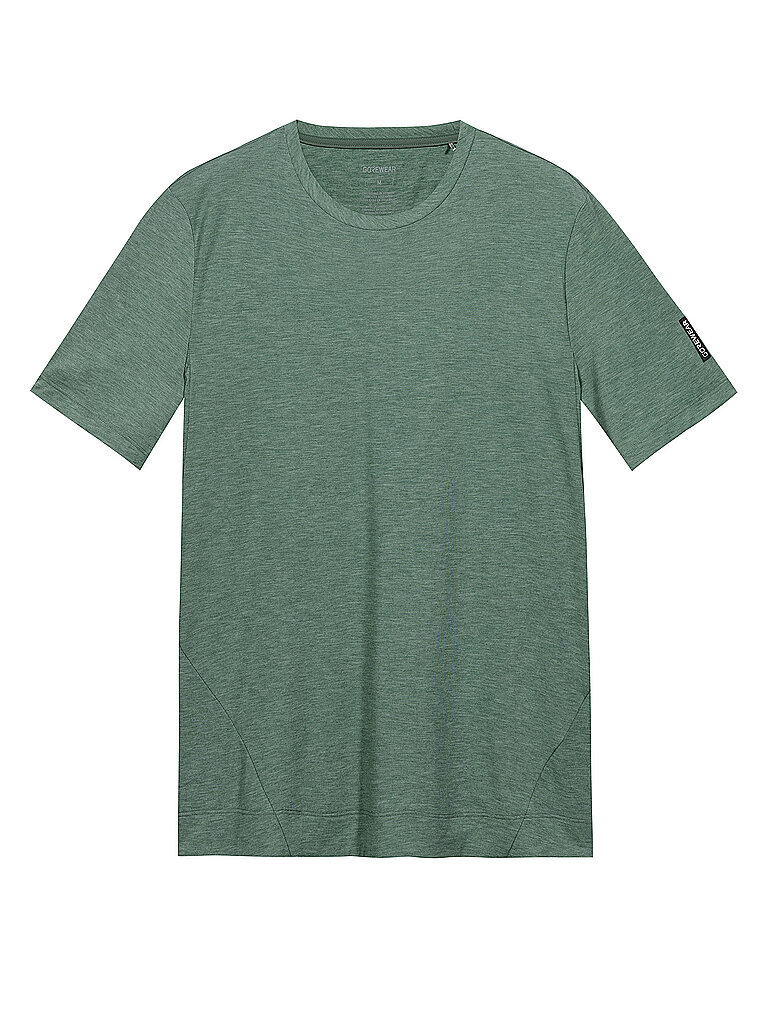 GOREWEAR Laufshirt Polyester Dunkelgrün