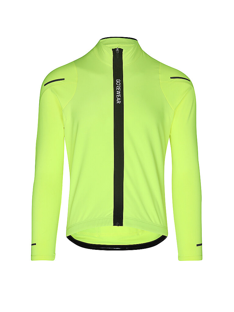 GOREWEAR Herren Radtrikot Spinshirt Thermo gelb | M