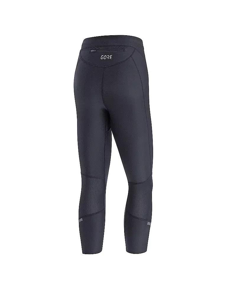 GOREWEAR | Damen 3/4 Lauftight Impulse | schwarz