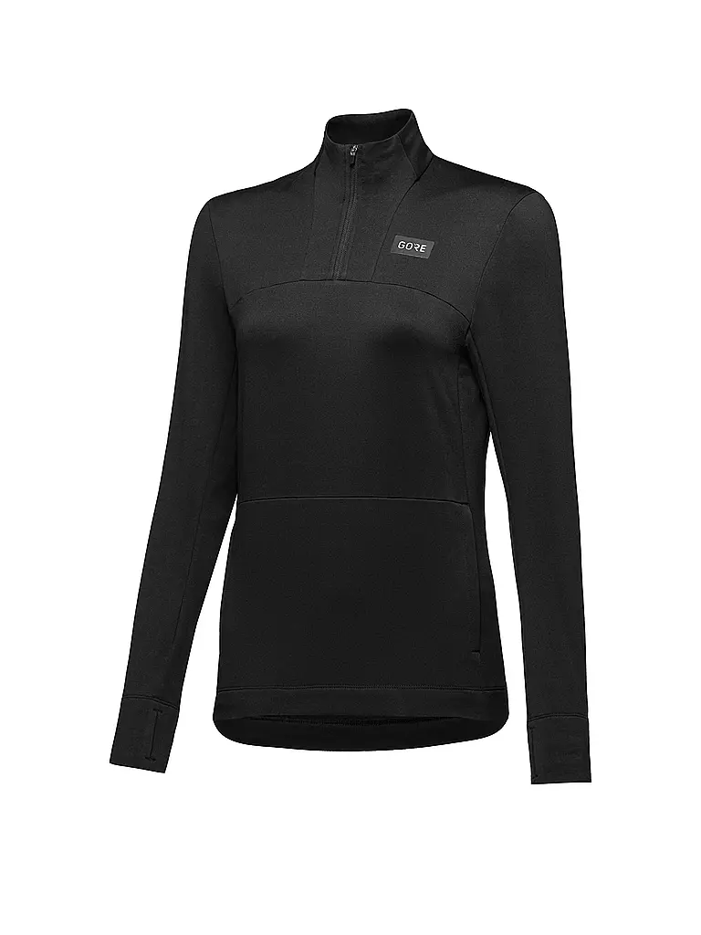 GOREWEAR | Damen Laufshirt Everyday Thermo 1/4 Zip | beere