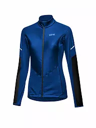 GOREWEAR | Damen Laufshirt Thermo Zip | dunkelblau