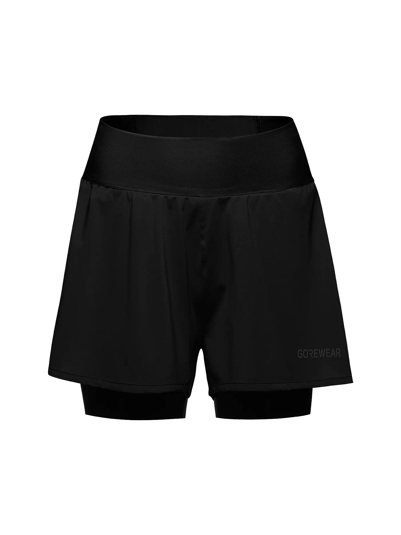 GOREWEAR | Damen Laufshort Concurve 5 2in1 | schwarz