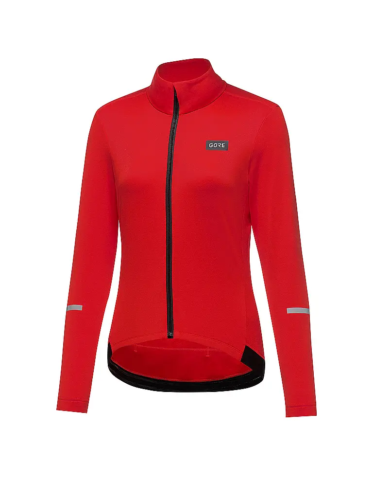 GOREWEAR | Damen Rad Trikot Progress Thermo | rot