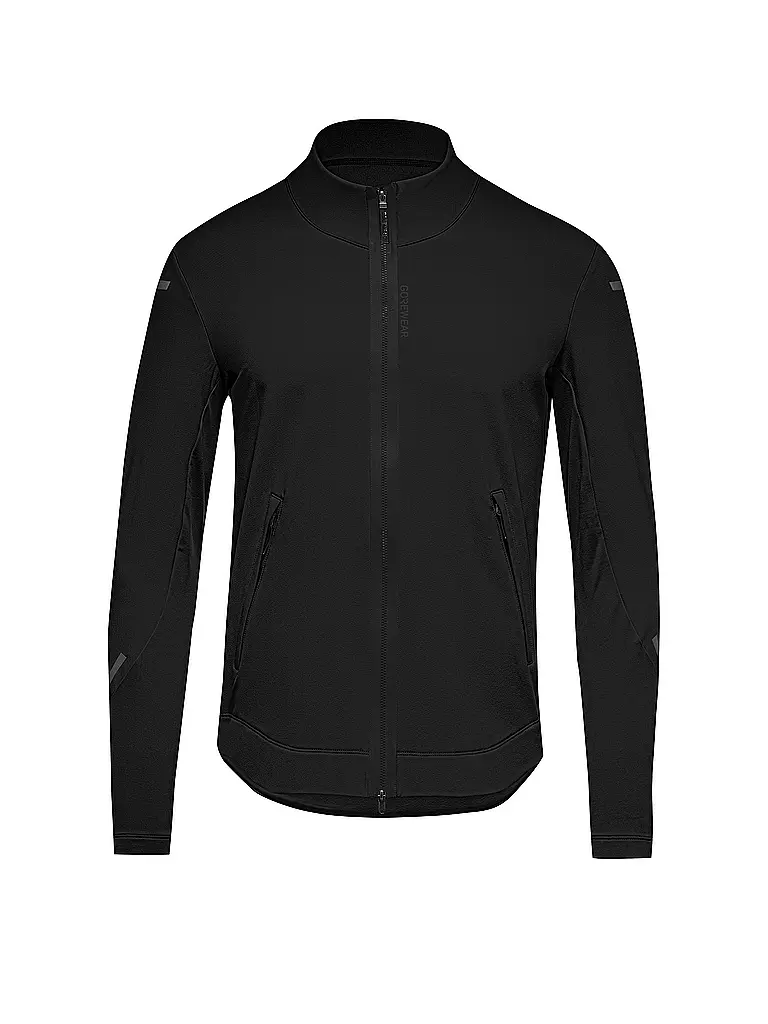 GOREWEAR | Herren Laufshirt Concurve Thermo Hybrid | Schwarz