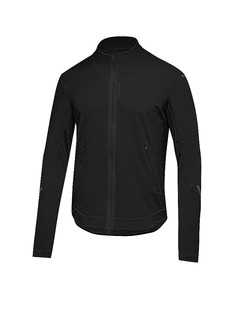 GOREWEAR | Herren Laufshirt Concurve Thermo Hybrid | Schwarz