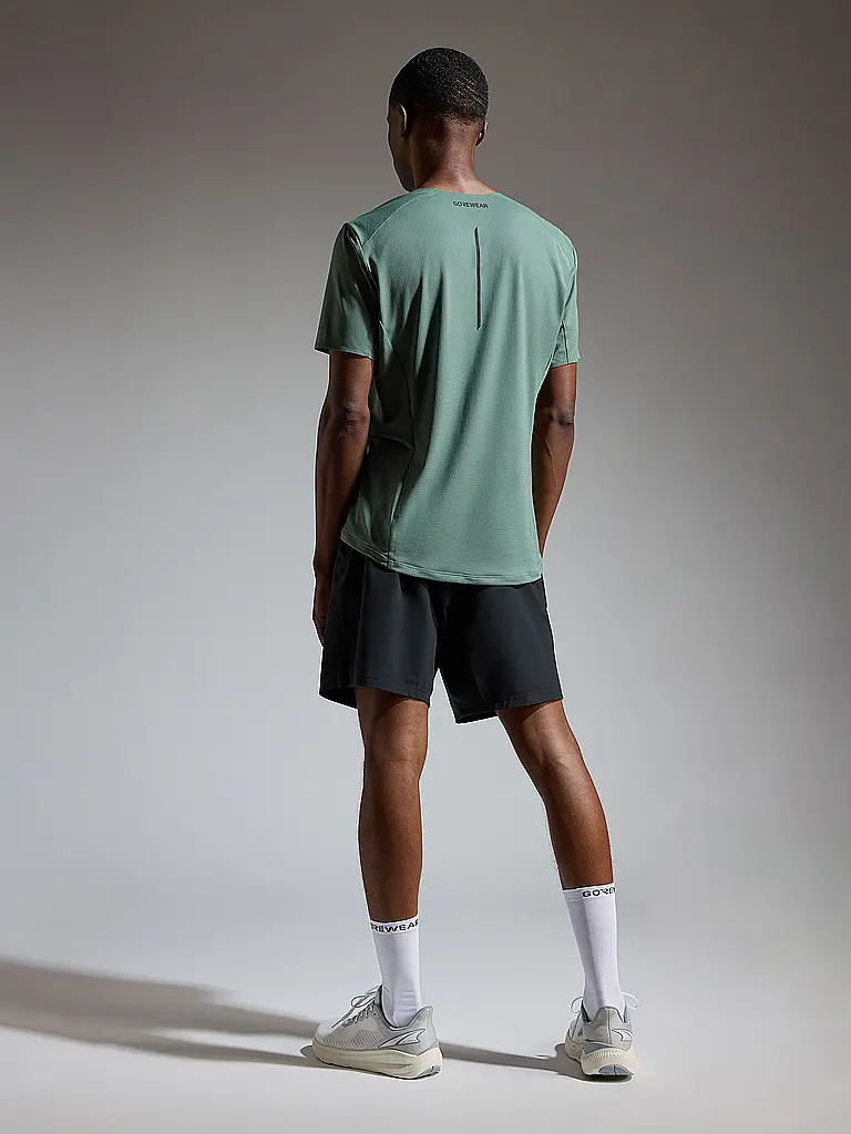 GOREWEAR | Herren Laufshirt Contest 2.0 | Dunkelgrün