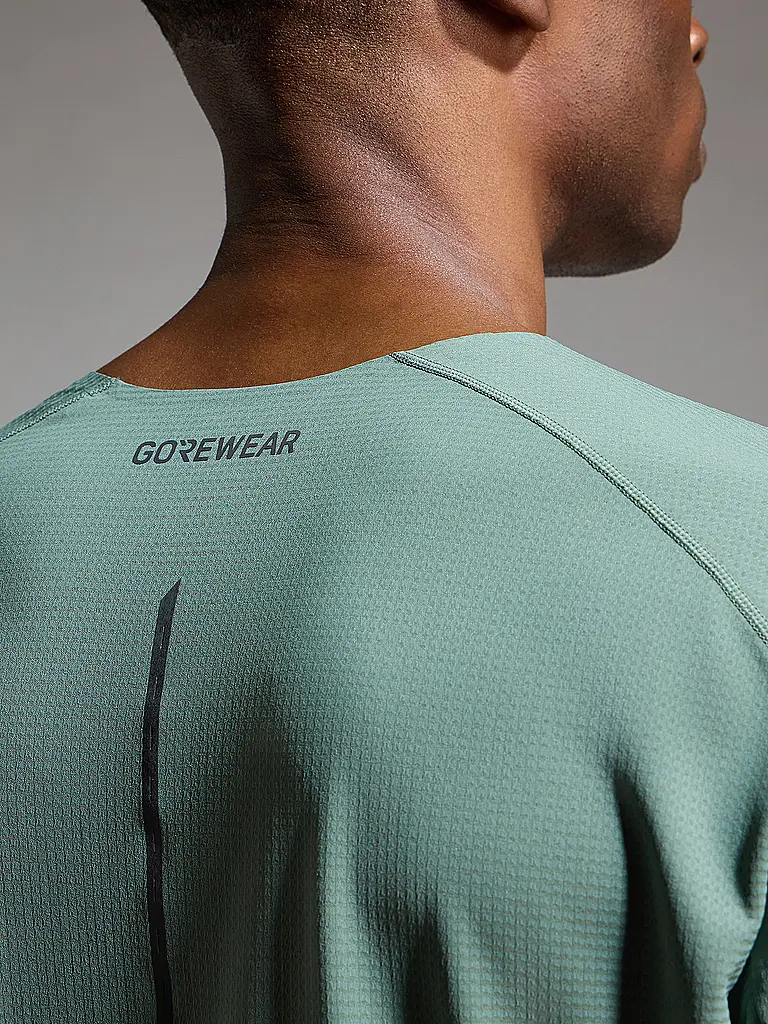 GOREWEAR | Herren Laufshirt Contest 2.0 | Dunkelgrün
