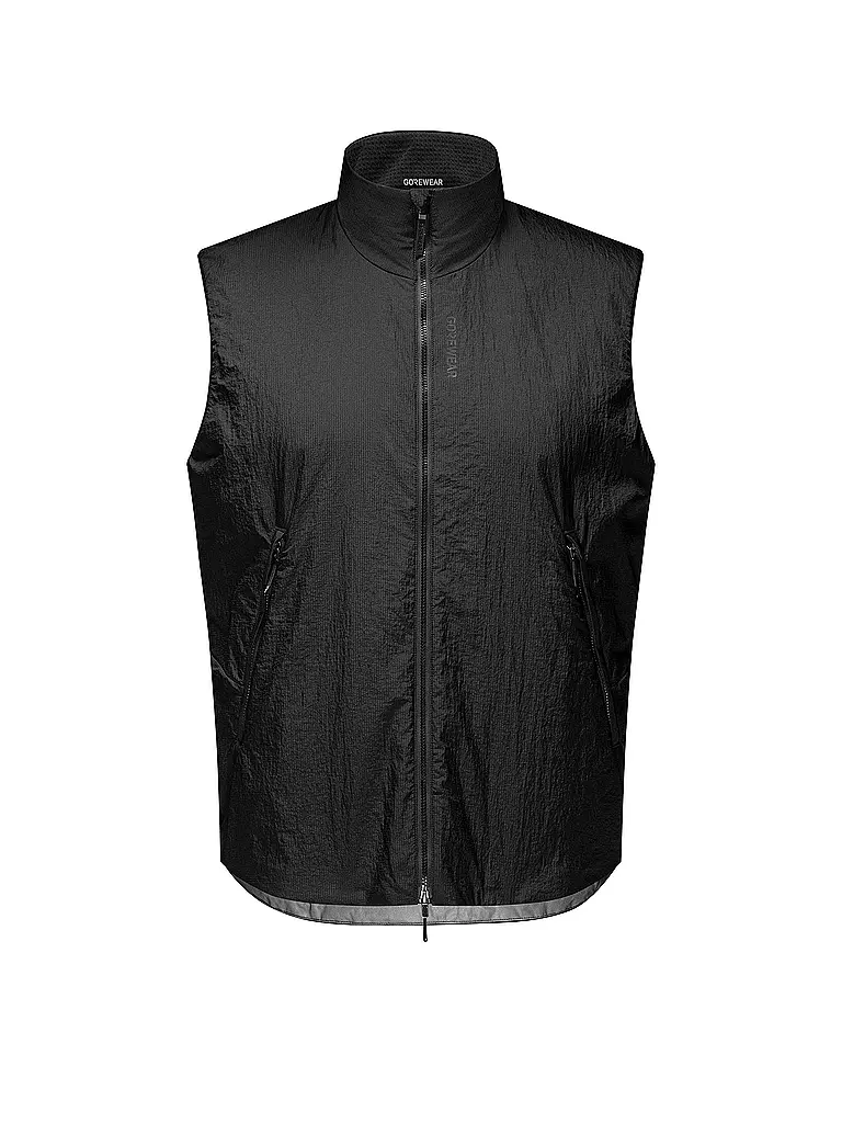 GOREWEAR | Herren Laufweste Concurve Windstopper | schwarz