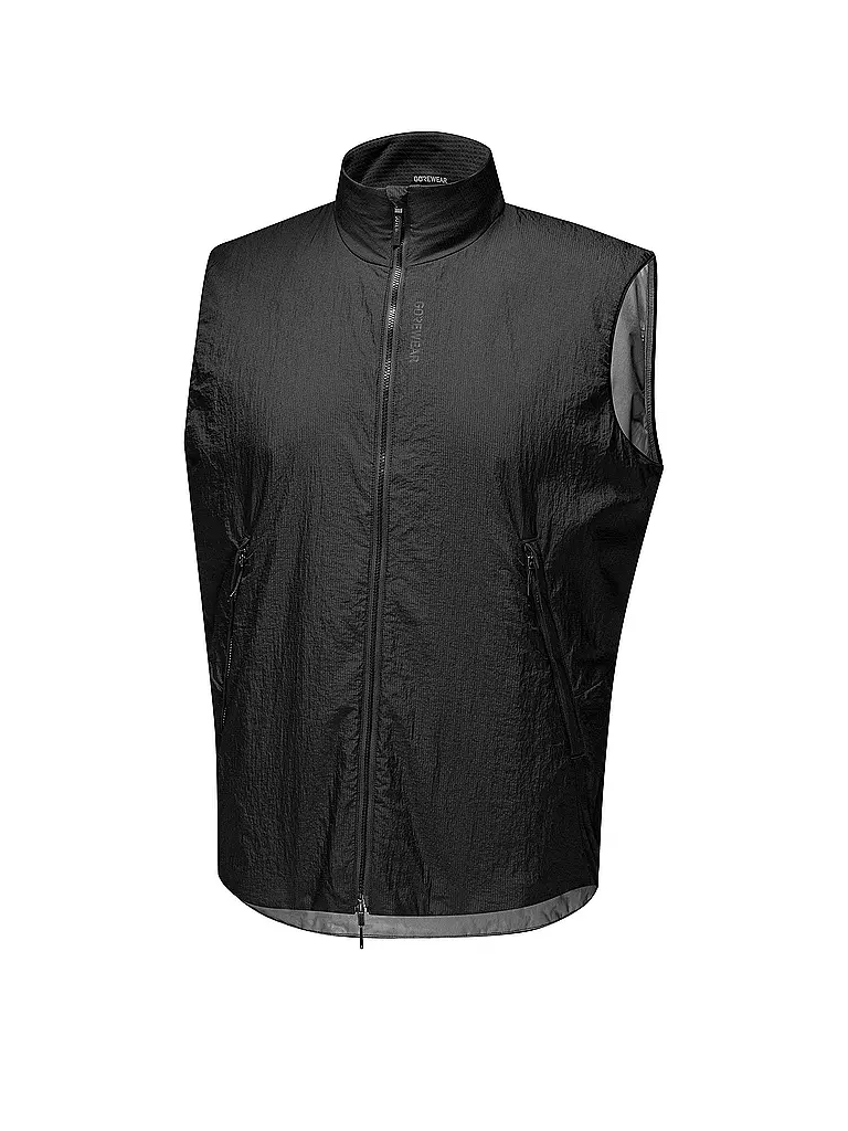 GOREWEAR | Herren Laufweste Concurve Windstopper | schwarz