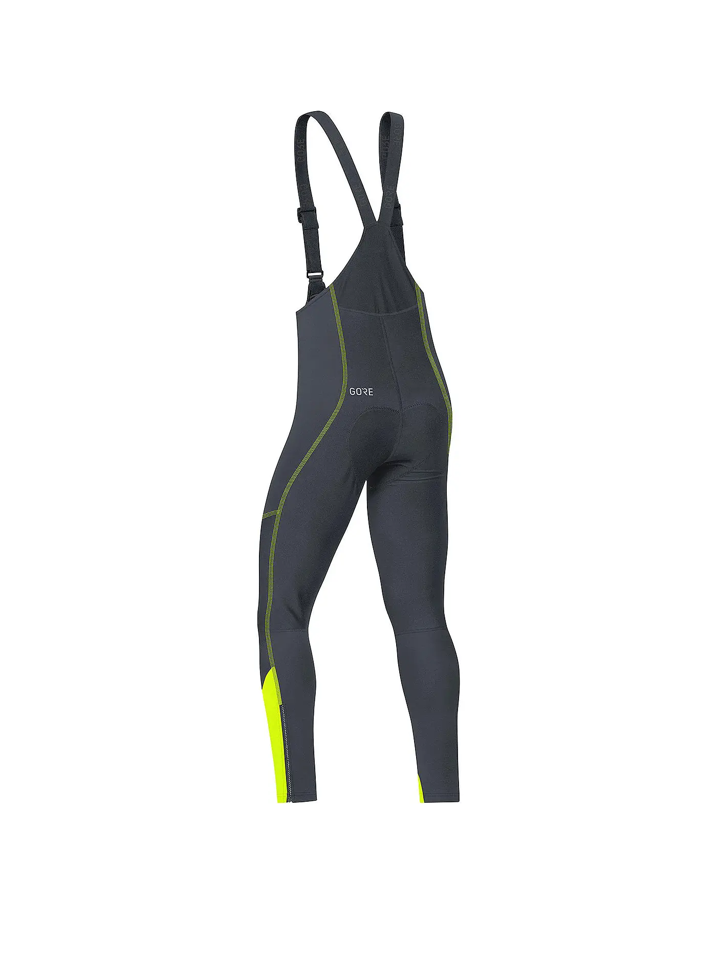 GOREWEAR | Herren Rad Trägerhose C3 GORE® WINDSTOPPER® | schwarz