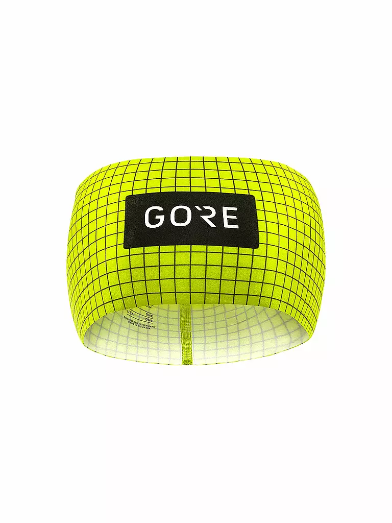 GOREWEAR | Stirnband Grid | gelb