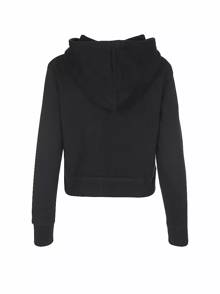 GUESS PERFORMANCE | Damen Hoodie Logo | schwarz
