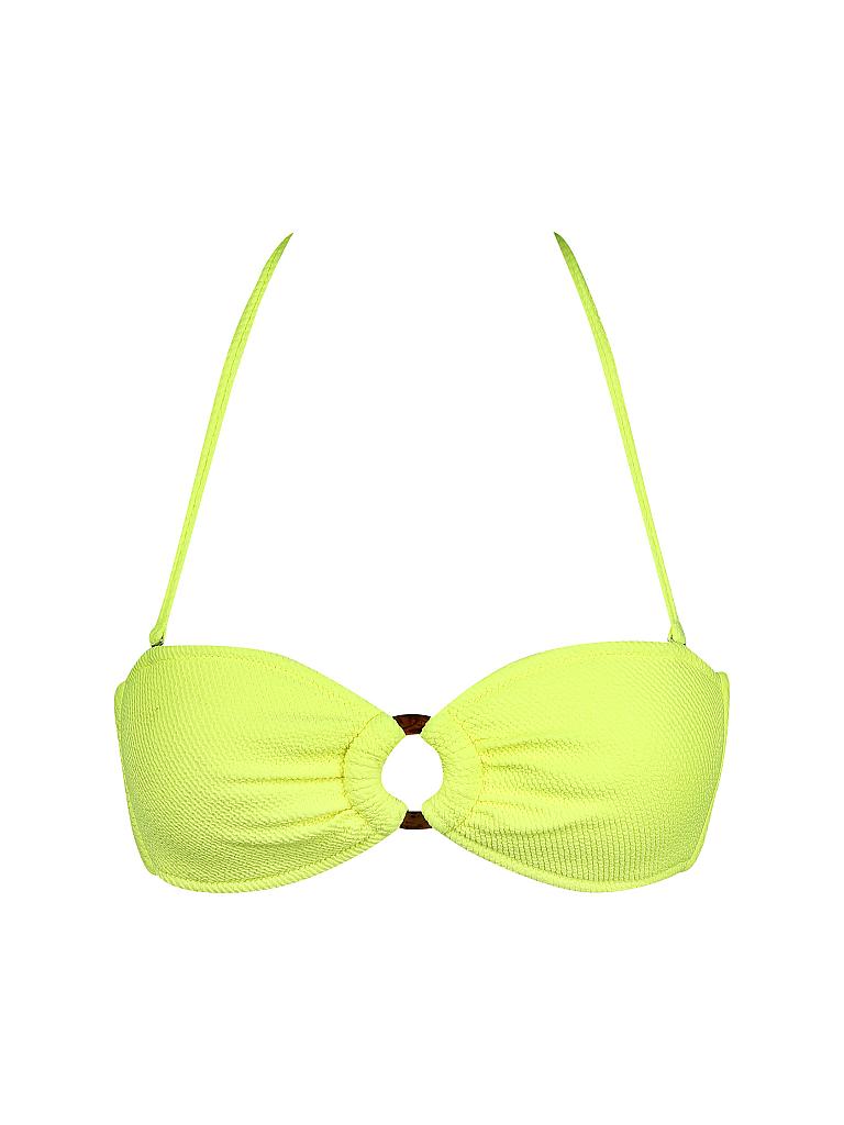 GUESS | Damen Bikinioberteil Bandeau Neon | gelb