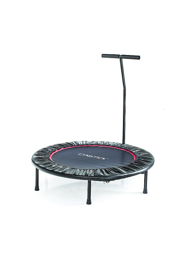 GYMSTICK Fitness-Trampolin mit Griff schwarz