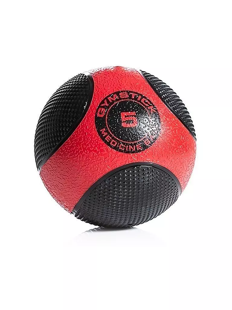 GYMSTICK | Medizinball 5 kg | schwarz