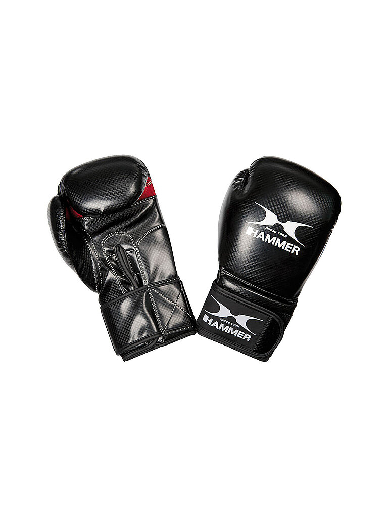 HAMMER Boxhandschuhe X-SHOCK schwarz | 8 OZ