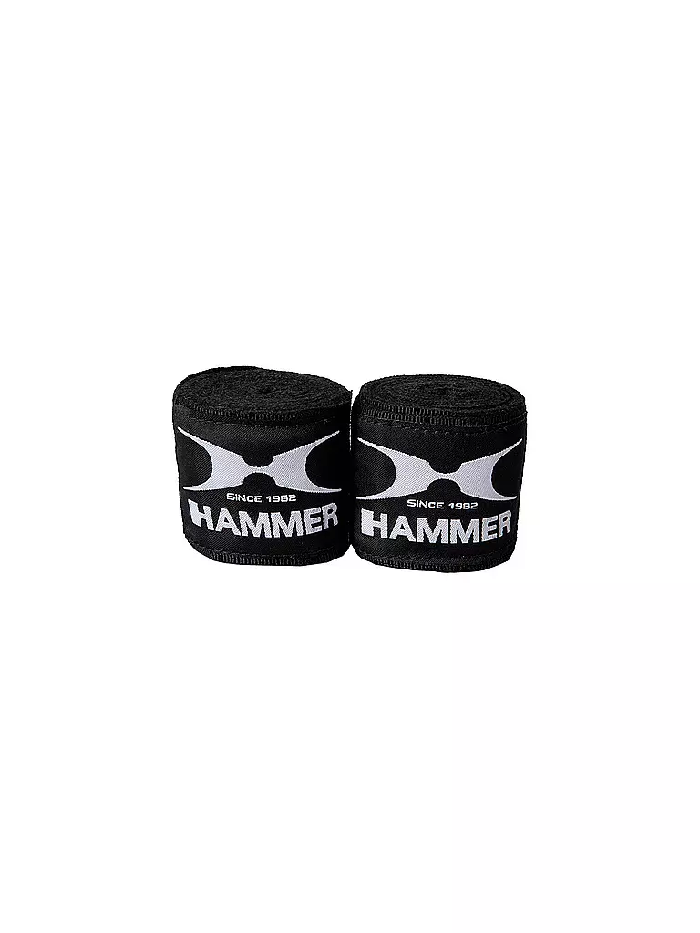 HAMMER | Boxbandage Elastisch 2,5m | schwarz