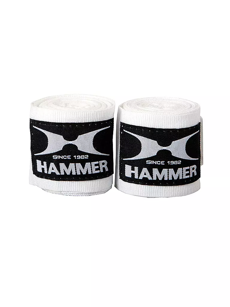 HAMMER | Boxbandage Elastisch 3,5m | weiss