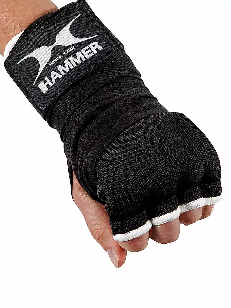 HAMMER | Boxbandagen Easy Fit L-XL | schwarz