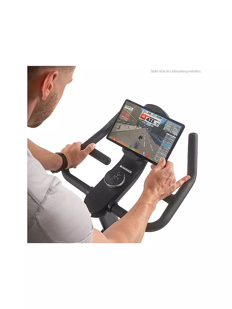 HAMMER | Heimtrainer Speed Race X | schwarz