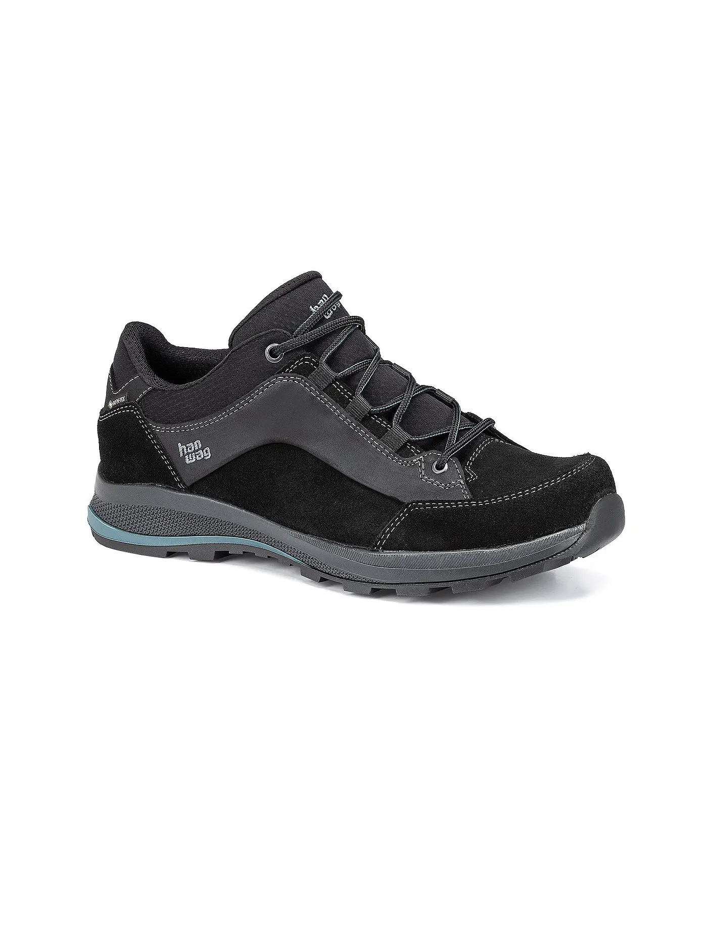 HANWAG | Herren Wanderschuhe Banks Low Bunion II GTX  | schwarz