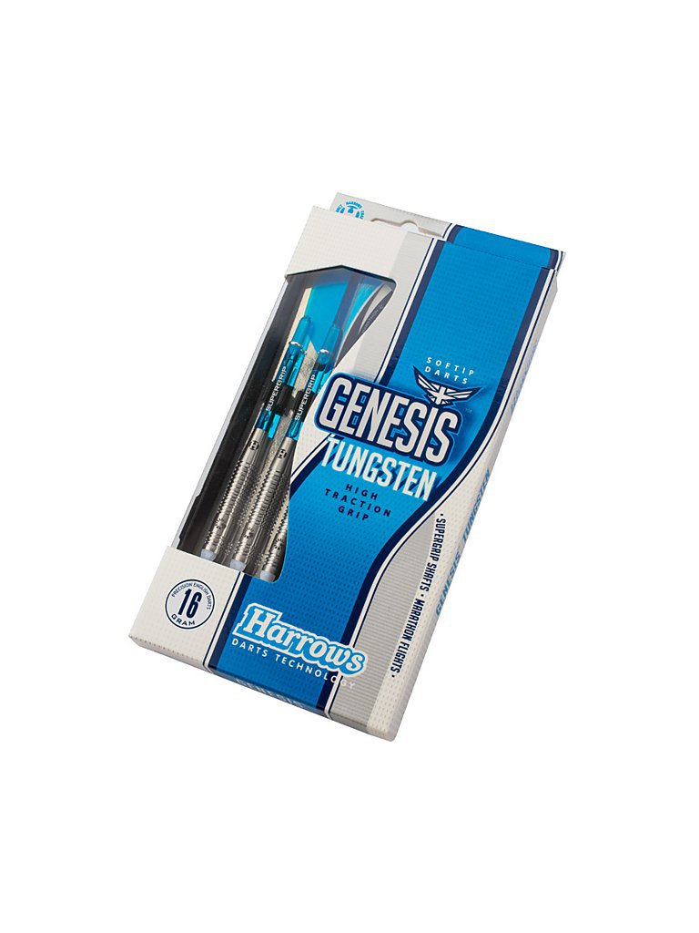 HARROWS Dartpfeil Softip Genesis Tungsten blau | 16G