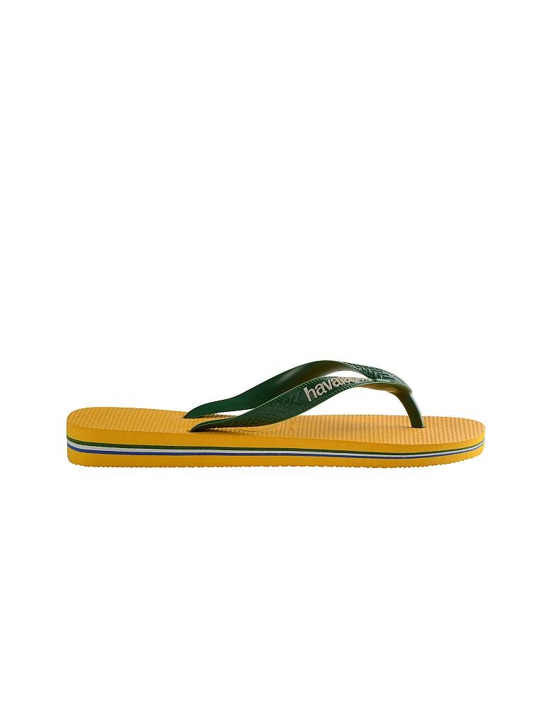 HAVAIANAS | Herren Zehentrenner Brasil Logo | gelb