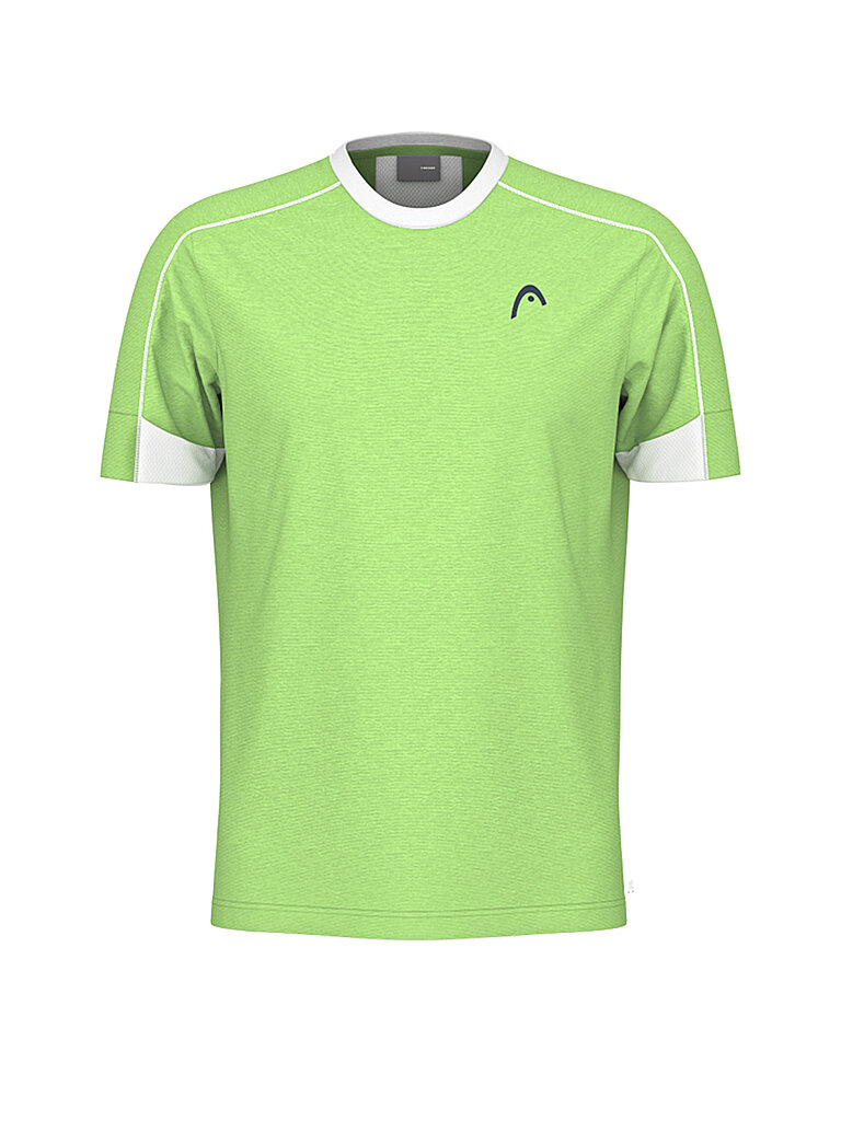 Head Tennisshirt Play Tech Polyester Grün