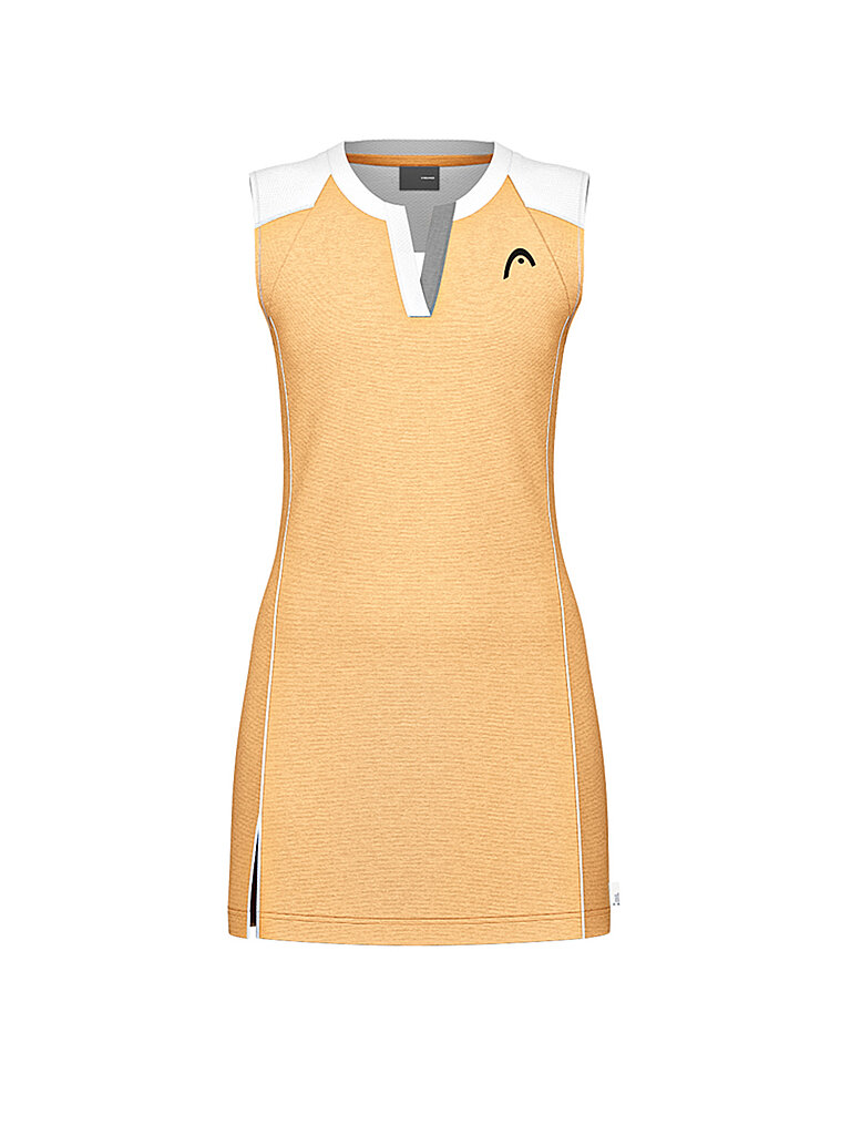 Head Dress Play Tech V-Cutout Polyester Orange