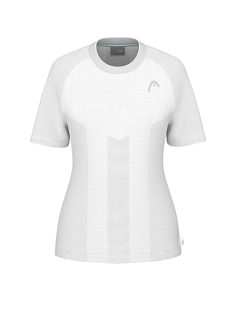 Head T-Shirt Performance Bodymapping Polyester-Jacquard Weiss