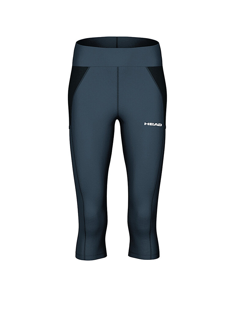 Head Tights Tech 3/4 Polyester-Elastan Dunkelblau