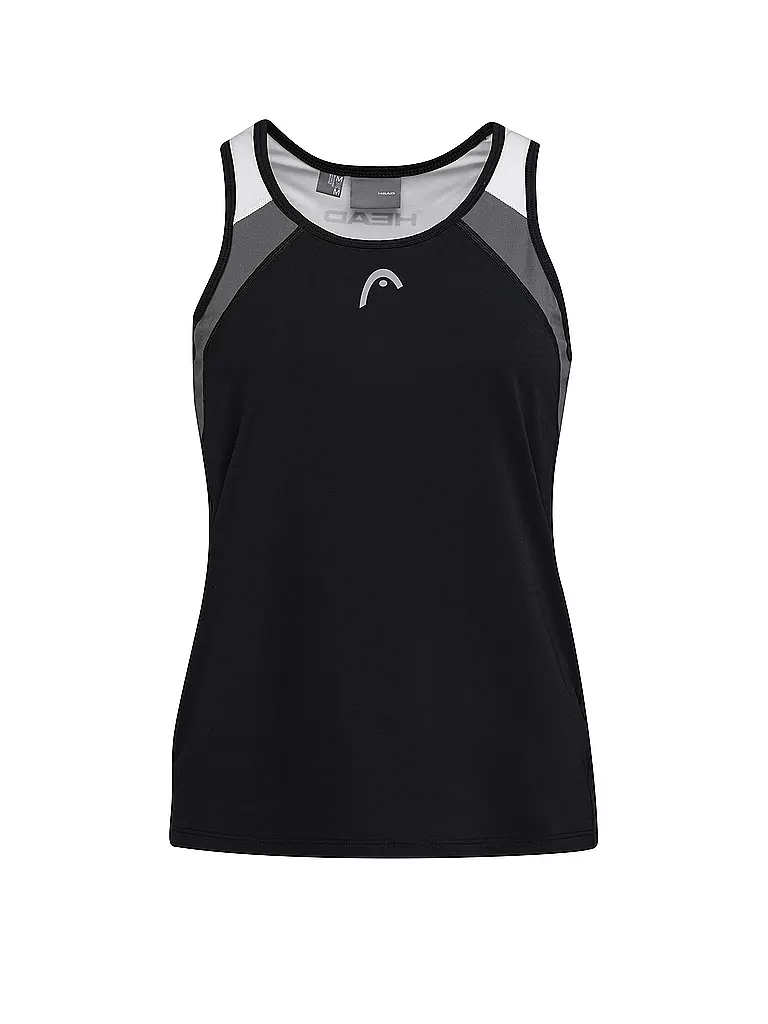 HEAD | Damen Tennistank Club 22 | schwarz