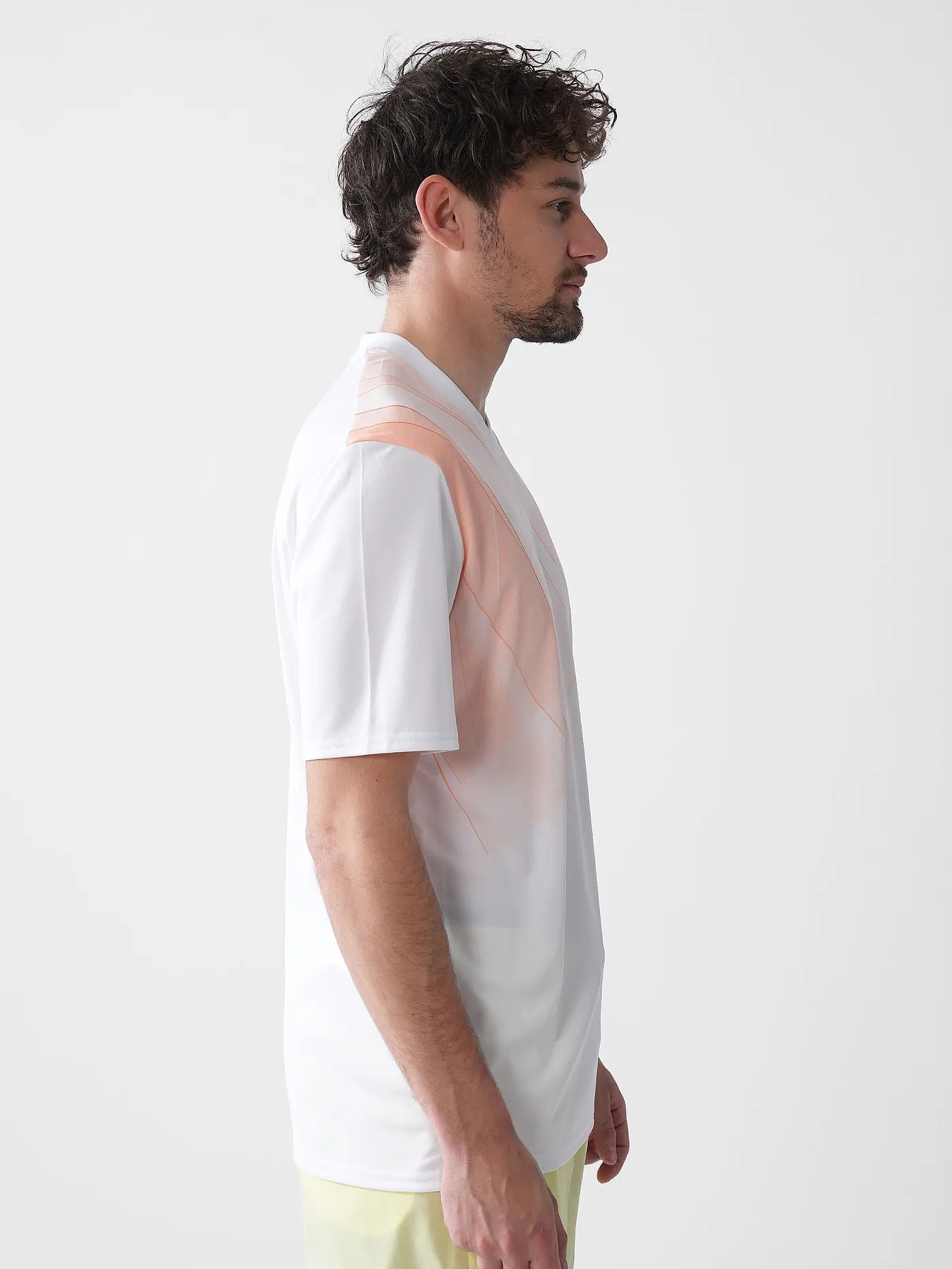 HEAD | Herren Tennisshirt Topspin | weiss