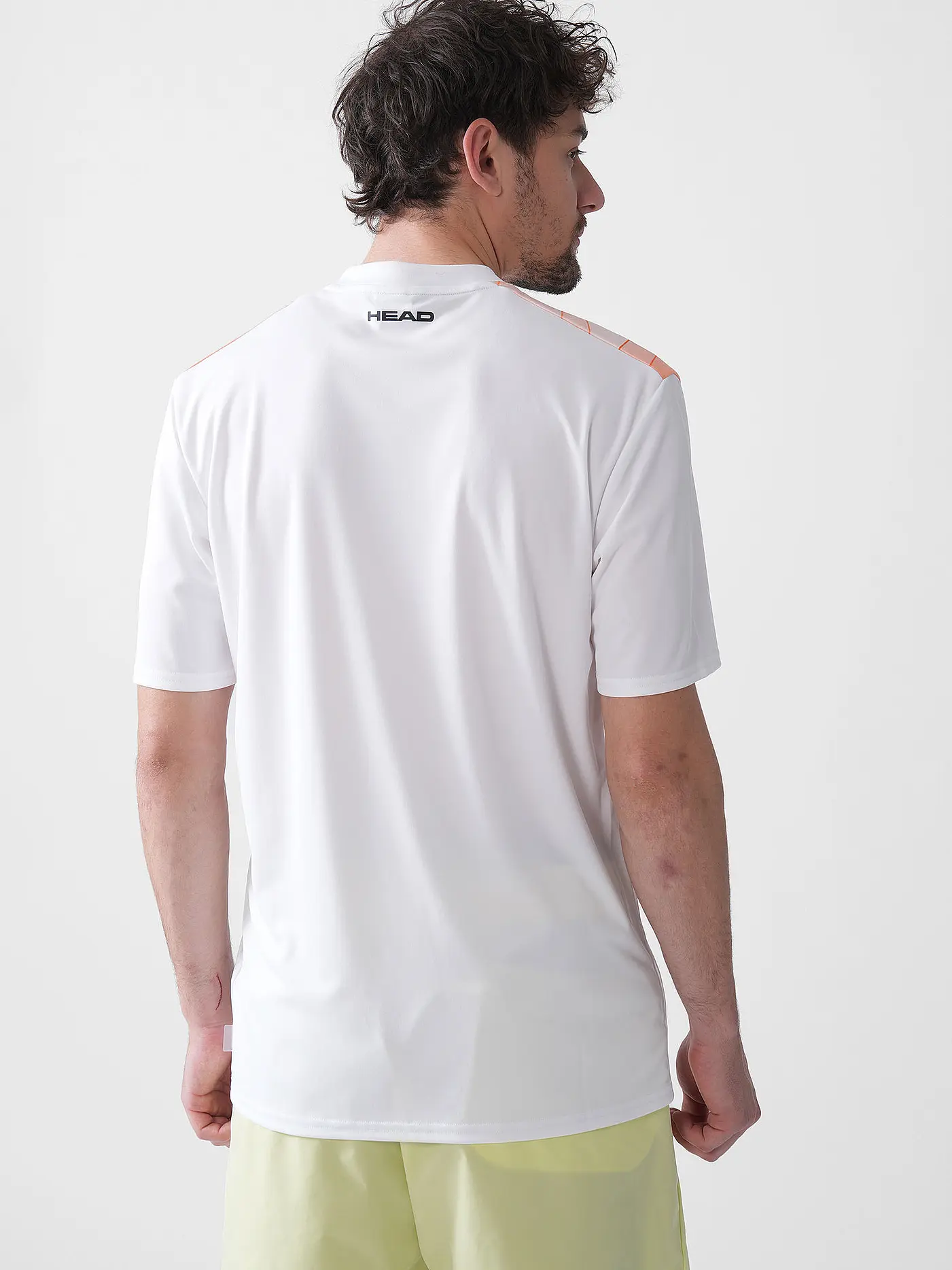 HEAD | Herren Tennisshirt Topspin | weiss
