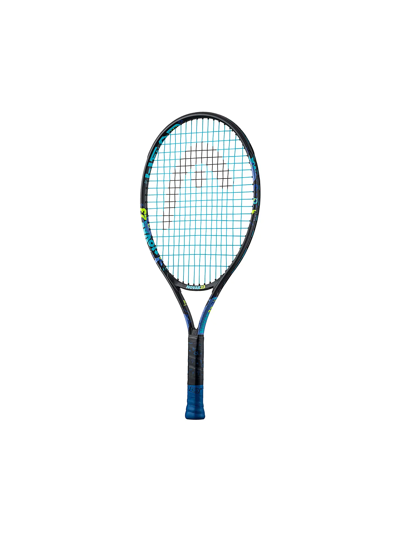 HEAD | Kinder Tennisschläger Novak 23 | schwarz